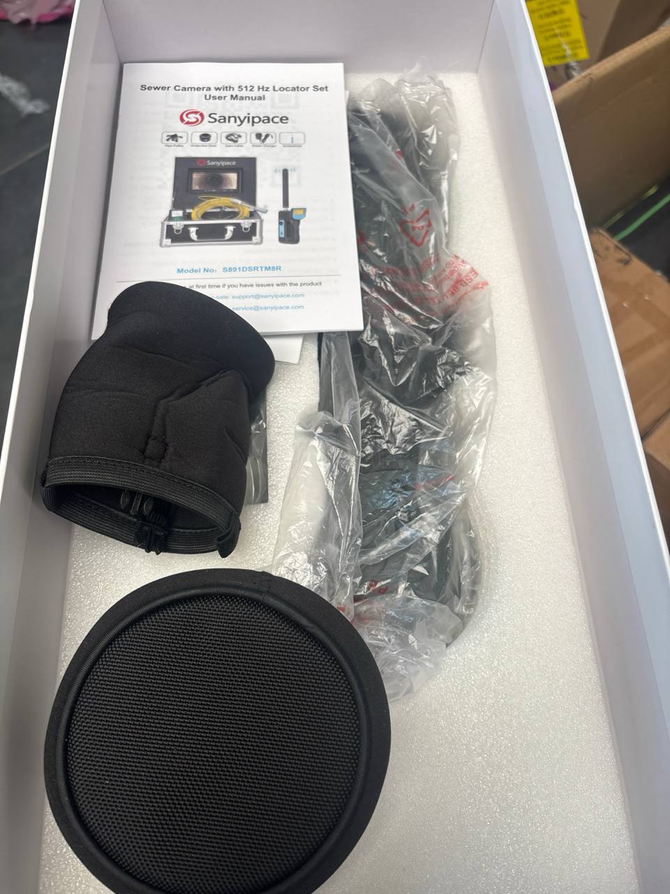 Sewer Camera with 512 Hz Locator Set